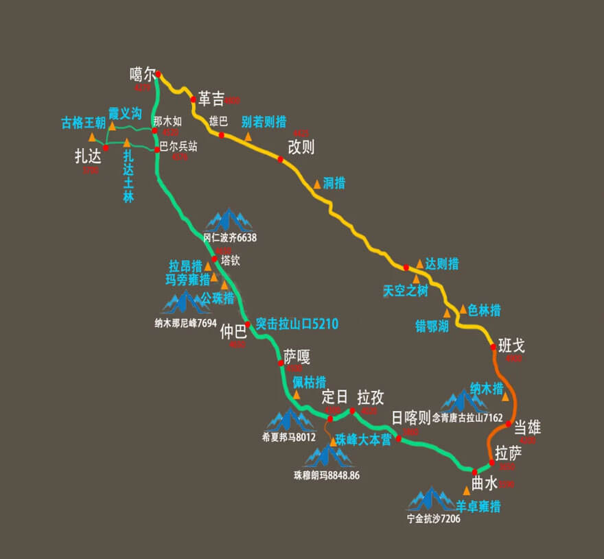 西藏阿里大北线自驾最佳季节选择：春秋两季安全出行指南-峰峦文旅景区有限公司