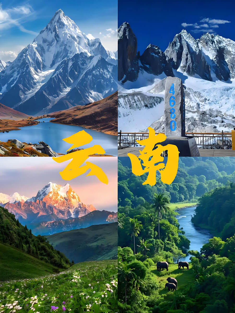 云南旅游攻略2025：五大精华路线地图详解，自由行必备完全指南-峰峦文旅景区有限公司