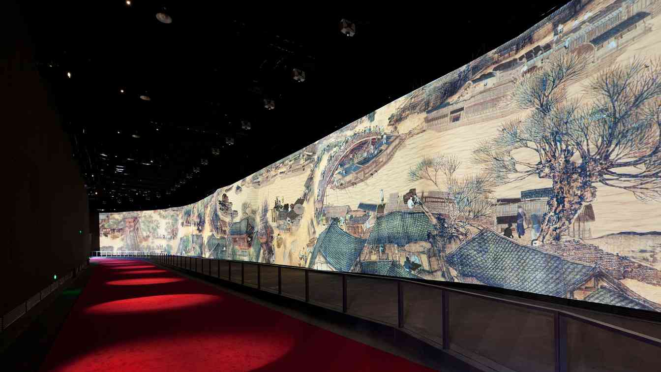 数字故宫快闪展香港开幕 传统文化与现代科技融合-峰峦文旅景区有限公司