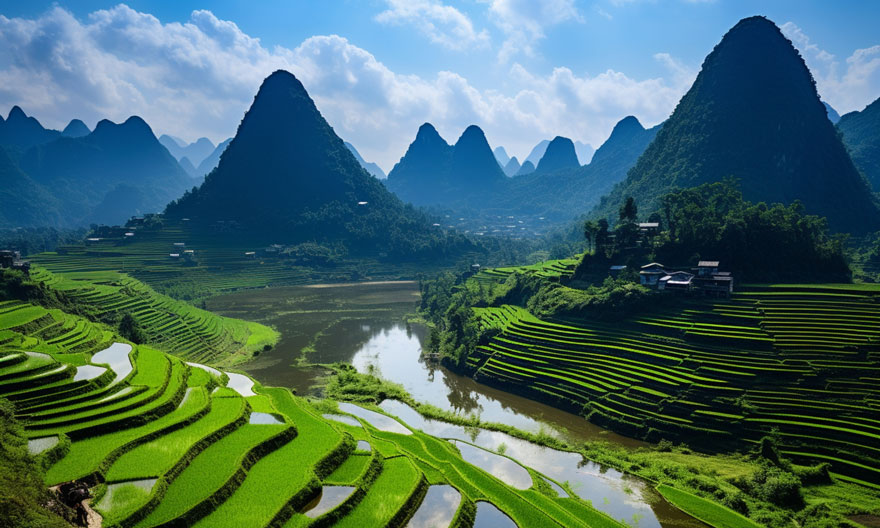 龙脊梯田 龙脊梯田