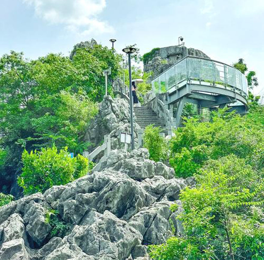 马鞍山观景平台 马鞍山观景平台