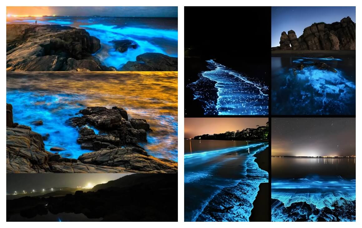 平潭蓝眼泪奇观：荧光海滩与石头厝的梦幻邂逅-峰峦文旅景区有限公司