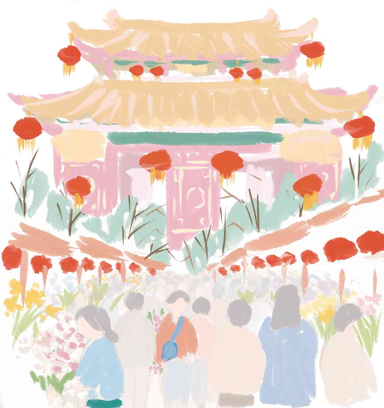 行花街体验广府年味 传统民俗绽放文化魅力-峰峦文旅景区有限公司