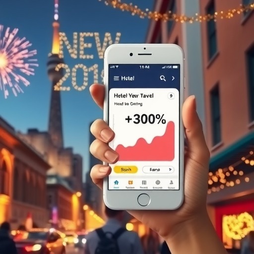 元旦热门城市酒店预订同比增3倍