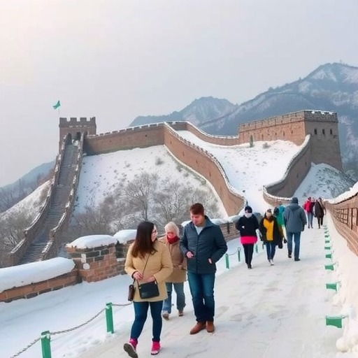 八达岭长城迎中雪，景区多举措保障游客安全游览-峰峦文旅景区有限公司