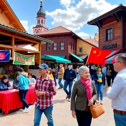 中国游客涌入捷里别尔卡 让俄罗斯小村恢复活力