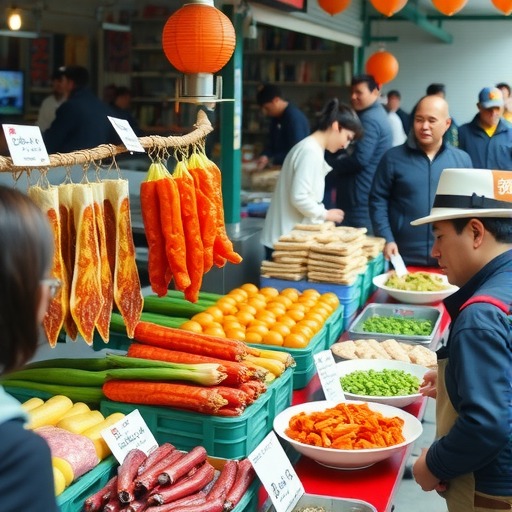 延吉水上市场清晨烟火气 浸润美食与民俗文化-峰峦文旅景区有限公司