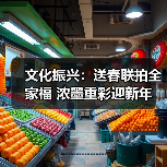 文化振兴：送春联拍全家福 浓墨重彩迎新年（图3）