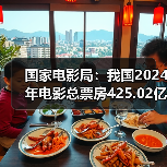 国家电影局：我国2024年电影总票房425.02亿元（图2）