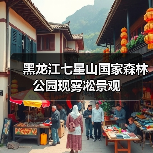 黑龙江七星山国家森林公园现雾凇景观（图3）