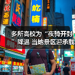 多所高校为“夜骑开封”降温 当地景区迎承载极限（图4）