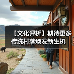 【文化评析】期待更多传统村落焕发新生机（图2）
