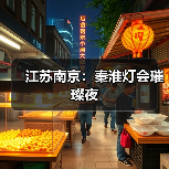 南京白鹭洲灯会璀璨绽放夜空美景-峰峦文旅景区有限公司