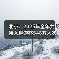北京：2025年全年共接待入境游客548万人次（图2）