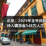 北京：2025年全年共接待入境游客548万人次（图4）