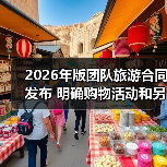 2026年版团队旅游合同发布 明确购物活动和另行付费旅游项目规则（图2）