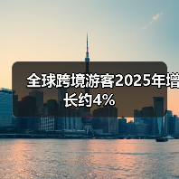 2025年全球旅游增长4% 亚太复苏及签证便利推动-峰峦文旅景区有限公司