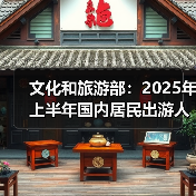 文化和旅游部:2025年上半年国内居民出游人次32.85亿,出游花费3.15万亿元(图4) 文化和旅游部:2025年上半年国内居民出游人次32.85亿,出游花费3.15万亿元(图4)