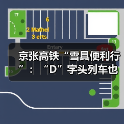 京张高铁“雪具便利行”：“D”字头列车也可享（图2）