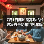 7月1日起沪昆高铁杭长段复兴号动车组列车提速 长三角与中西部地区城市间旅行时间进一步压缩（图2）