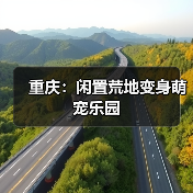 重庆：闲置荒地变身萌宠乐园（图1）