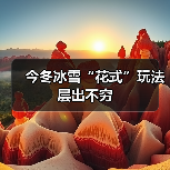 今冬冰雪“花式”玩法层出不穷（图4）