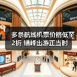 多条航线机票价格低至2折 错峰出游正当时（图3）