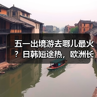 五一出境游去哪儿最火？日韩短途热，欧洲长线提前售罄！（图3）