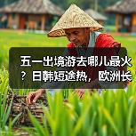 五一出境游热度飙升！日韩欧洲成热门，机票价格翻倍？-辰飞雨峰峦文旅景区网