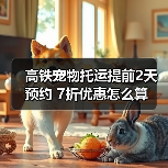 高铁宠物托运服务全面解析，预约流程和限制条件-辰飞雨峰峦文旅景区网