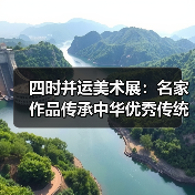 四时并运美术展：名家作品传承中华优秀传统文化（图2）