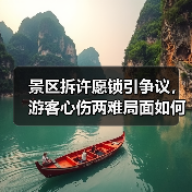 景区拆许愿锁引争议,游客心伤两难局面如何解?(图3) 景区拆许愿锁引争议,游客心伤两难局面如何解?(图3)
