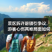 景区拆许愿锁引争议,游客心伤两难局面如何解?(图2) 景区拆许愿锁引争议,游客心伤两难局面如何解?(图2)