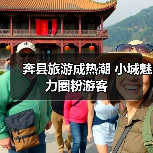 奔县旅游成热潮 小城魅力圈粉游客（图3）