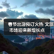 春节出游预订火热 文旅市场迎来新增长点(图1) 春节出游预订火热 文旅市场迎来新增长点(图1)