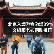 北京入境游客激增39%,文旅服务如何助推国际化?(图1) 北京入境游客激增39%,文旅服务如何助推国际化?(图1)