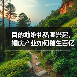 目的地婚礼热潮兴起,婚庆产业如何催生百亿“甜蜜经济”?(图2) 目的地婚礼热潮兴起,婚庆产业如何催生百亿“甜蜜经济”?(图2)