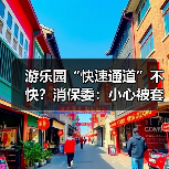 游乐园“快速通道”不快?消保委:小心被套路(图2) 游乐园“快速通道”不快?消保委:小心被套路(图2)
