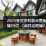 2025年贺岁档新片票房破25亿 《疯狂动物城2》《得闲谨制》列前两位