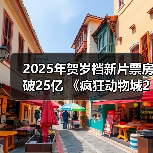2025年贺岁档新片票房破25亿 《疯狂动物城2》《得闲谨制》列前两位（图3）