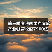 前三季度陕西重点文旅产业链营收超7900亿(图3) 前三季度陕西重点文旅产业链营收超7900亿(图3)