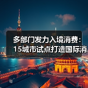 15城试水国际化消费环境建设 资金精准投放何处？-辰飞雨峰峦