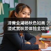 泽普金湖杨秋色如画 沉浸式赏秋景体验全攻略(图2) 泽普金湖杨秋色如画 沉浸式赏秋景体验全攻略(图2)