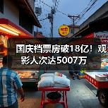 国庆档票房破18亿！观影人次达5007万（图3）