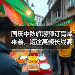 国庆中秋旅游预订高峰来袭，短途高频长线高质趋势明显