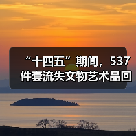 “十四五”期间，537件套流失文物艺术品回归祖国