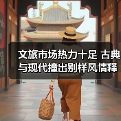 文旅市场热力十足 古典与现代撞出别样风情释放消费新活力(图1) 文旅市场热力十足 古典与现代撞出别样风情释放消费新活力(图1)