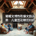 儿童视角探秘古代科技 博物馆互动装置引65万参观人次-辰飞雨峰峦文旅景区网