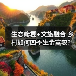 生态修复+文旅融合 乡村如何四季生金富农?(图3) 生态修复+文旅融合 乡村如何四季生金富农?(图3)
