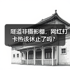 隧道非摄影棚,网红打卡热该休止了吗?(图4) 隧道非摄影棚,网红打卡热该休止了吗?(图4)